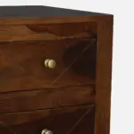 Nonroe Natural Wood Side Cabinet - Image 4