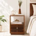 Kspen Natural Wood Bedroom Cabinet