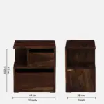 Tavana Natural Wood Bedside Stand - Image 8
