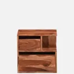 Blpine Natural Finish Bedside Table - Image 2