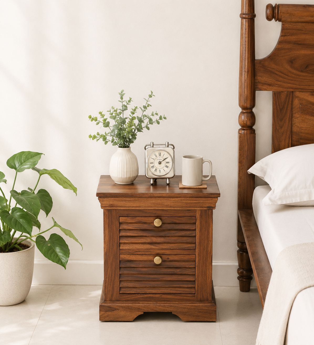 Serona-Curve-Natural-Wood-Bedside-Table-classic-wood-1.png Serona Curve Natural Wood Bedside Table - Image 1