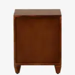 Mspen Natural Finish Bedside Cabinet with Drawer - Image 7