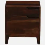 Dawson Solid Wood Bedside Table in Scratch Resistant Natural Finish - Image 6