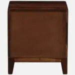 Dawson Solid Wood Bedside Table in Scratch Resistant Natural Finish - Image 7