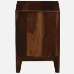 Dawson Solid Wood Bedside Table in Scratch Resistant Natural Finish - Image 9