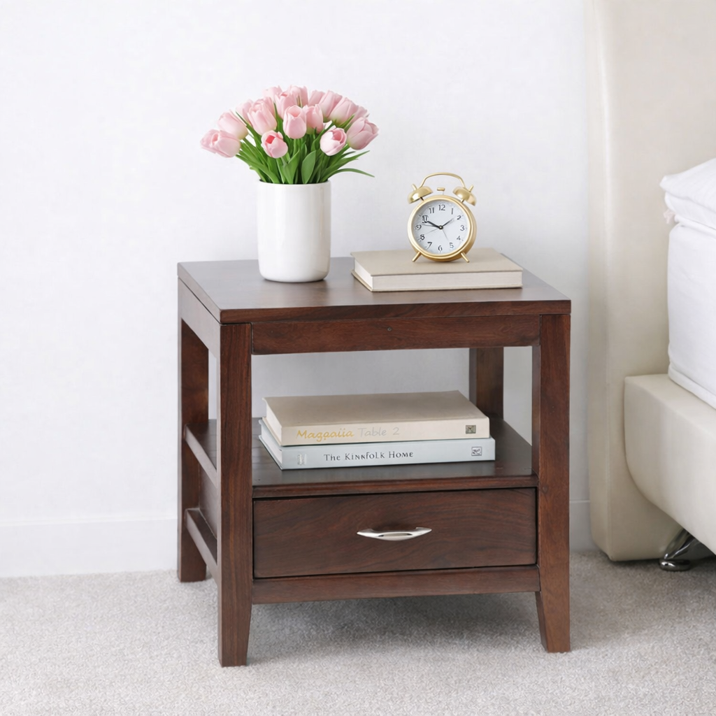 classic-wood-1-11.webp Grevyn Sheesham Wood Bedside Table in Copper Fern Natural Finish - Image 1
