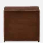 Osvren Solid Wood Nightstand in Bark Amber Finish with Drawer - Image 7
