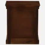 Wrevolk Solid Wood Nightstand in Golden Fawn Finish with Open Shelf4 - Image 3
