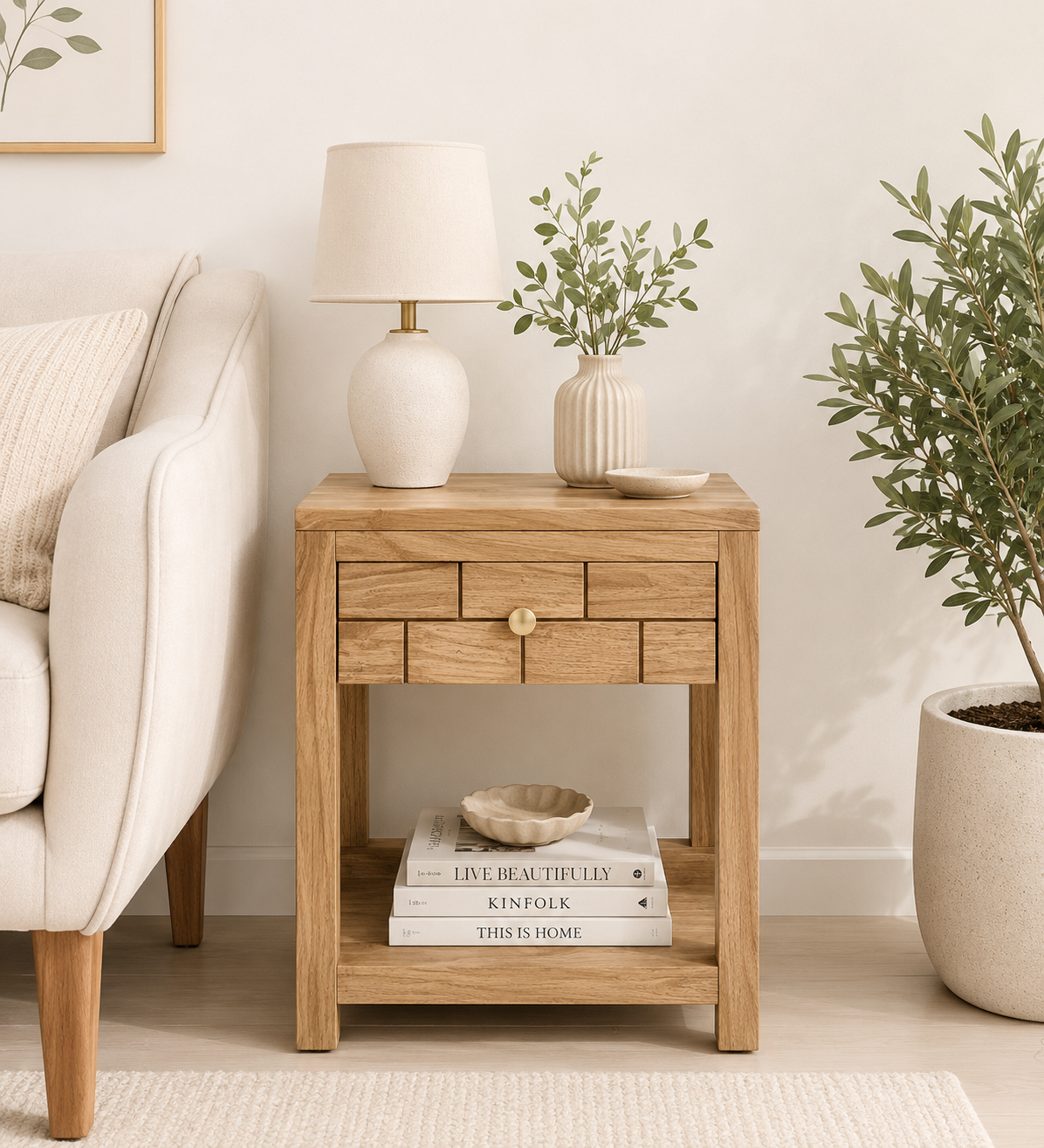 Hivona-Luxury-Wooden-Bedside-Table-for-Bedroom-classic-wood-1.webp Hivona Luxury Wooden Bedside Table for Bedroom - Image 1