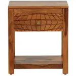 Prestova Luxury Wooden Bedside Cabinet - Image 6