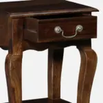 Kunaro Solid Sheesham Wood Bedside Table - Image 8
