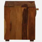 Neltrico Premium Wooden Nightstand with Storage - Image 7