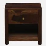 Havikro Solid Wood Bedside Table for Bedroom - Image 3