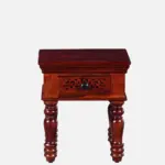 Dlverra Minimal Wooden Side Table for Bedroom - Image 5