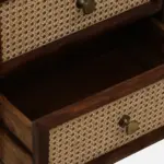 Mlzovia Wooden Bedside Cabinet - Image 5