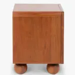 Frventis Luxury Wooden Side Table for Bedroom Decor - Image 6