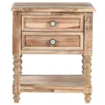 Holtrenza Premium Wooden Side Cabinet for Contemporary Bedrooms - Image 3