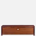 Ashford Sheesham Media Console, Honey Oak (69x20 in) - Image 7
