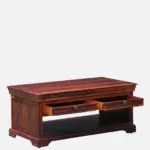 Wenge Wood Contemporary Coffee Table in Espresso Brown - Image 6
