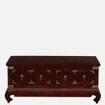 Paulownia Wood Lightweight Coffee Table in Whitewash Finish - Image 6