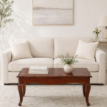 Solid Oak Joinery Coffee Table in Classic Teak Finish