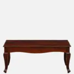 Solid Oak Joinery Coffee Table in Classic Teak Finish - Image 5