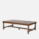 Jackfruit Wood Traditional Coffee Table in Dark Mahogany - Image 3