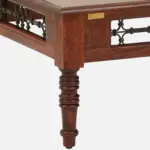 Hazel Solid Wood Coffee Table in Teak Finish - Image 3