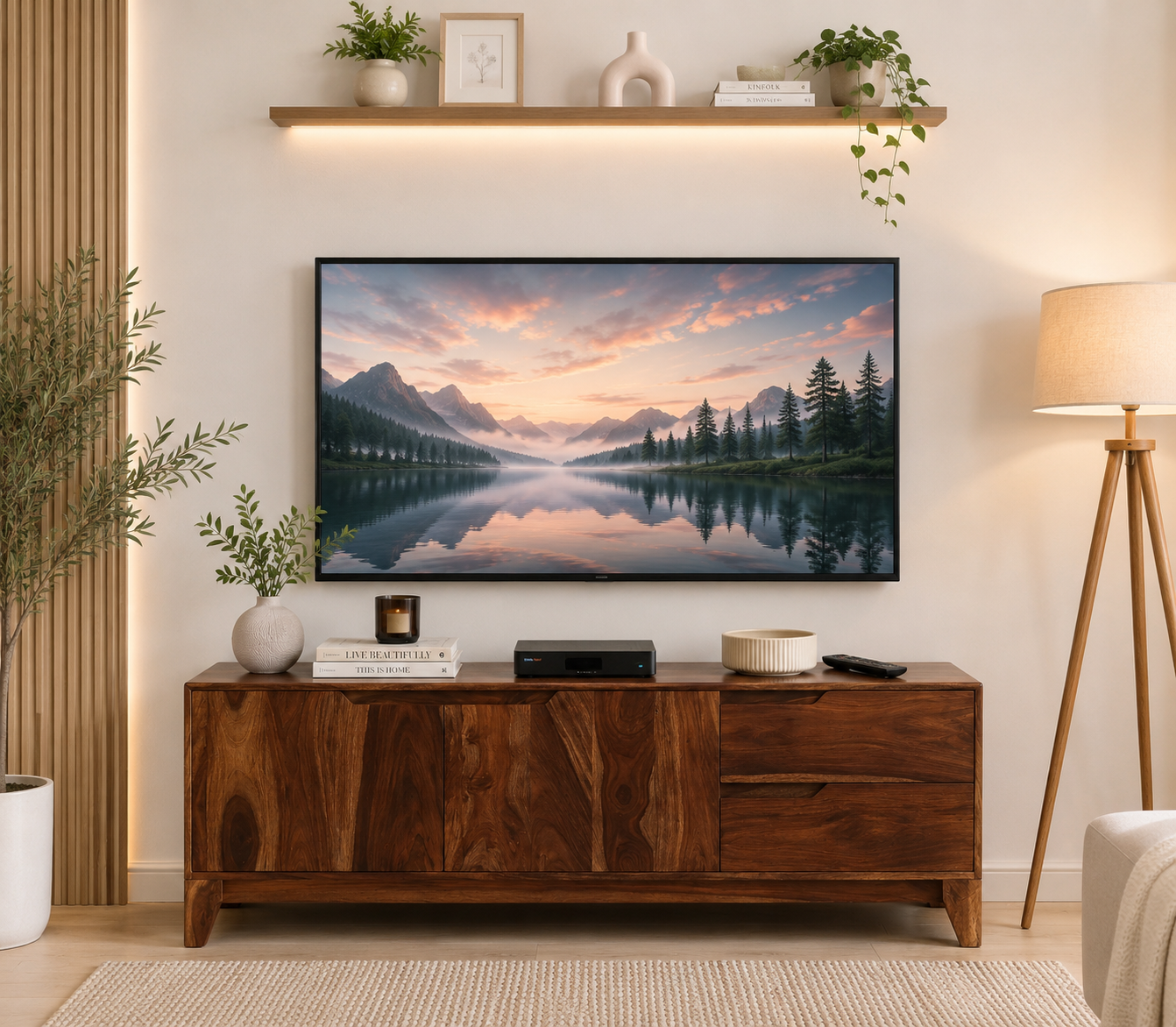 Maplehurst-Sheesham-Wood-TV-Stand-in-UV-Resistant-Aged-Walnut-Finish-classic-wood-1.png Maplehurst Sheesham Wood TV Stand in UV Resistant Aged Walnut Finish - Image 1