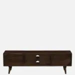 Vabir Large Solid Wood TV Cabinet In Classic Rustic Grain Finish - Image 9