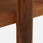 Grainvell Solid Acacia Wood Bookcase with Adjustable Shelves in Honey Oak - Image 2