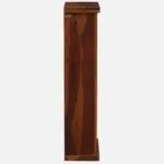 Lambvar Solid Sheesham Wood Book Rack in Warm Walnut Finish - Image 6
