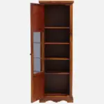 Ishaan Sheesham Wood Library Bookshelf In Walnut Finish - Image 3