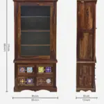 Tavish Sheesham Wood Bookshelf - Image 3