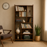 Elara Sheesham Wood Bookshelf