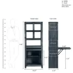 Orin Sheesham Wood Bookshelf - Image 3