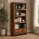 Nyra Sheesham Wood Bookshelf
