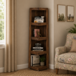 Ekon Sheesham Wood Bookshelf